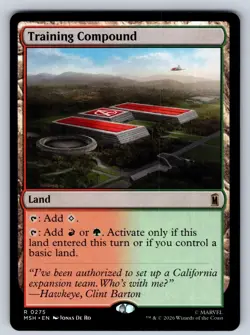 Training Compound 275 Rare Marvel Super Heroes Magic: The Gathering Near Mint - Image 1