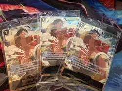 Monkey D. Luffy Japan Expo Promo P-075 One Piece Card FRENCH EXCLUSIVE Sealed Uk - Image 1