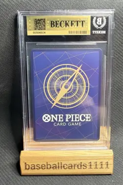 One Piece Boa Hancock SR Alt Art OP14 Azure Sea's Seven BGS 10 P3 - Image 2