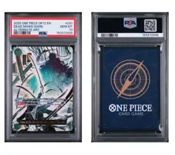 PSA 10 One Piece Demon Aura Nine Sword Style Asura Blades Drawn Dead Man's Game - Image 1