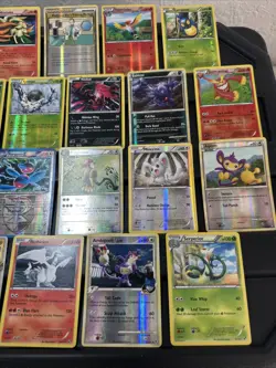 (30) Pokemon Cards Lot WOTC Vtg Holo STAMPED REVERSE Ninetales Reshiram Houndoom - Image 4