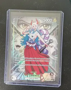 2026 ONE PIECE THE TIME OF BATTLE #OP16-079 YAMATO ALTERNATE ART LEADER - Image 1