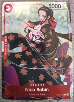One Piece Nico Robin ST01-008 Gift Collection 2023 Promo Foil Alternate Art NM A - Image 1