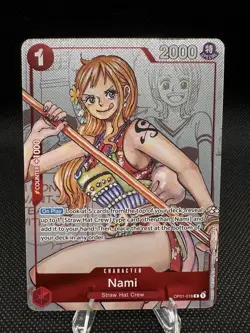 One Piece Nami Alternate Art 25th Anniversary OP01-016 NM - Image 1