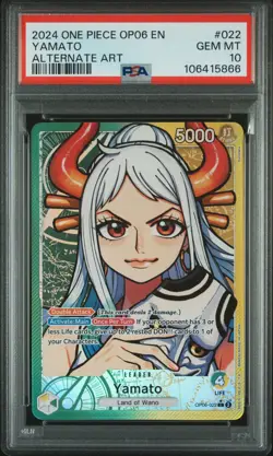 2024 ONE PIECE OP06 YAMATO ALTERNATE ART - Image 1