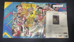 IN HAND One Piece Card Official Playmat Limited Edition Vol 5 & Luffy Card Promo - Image 1