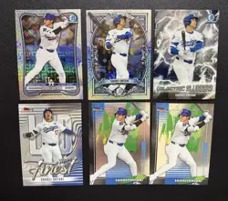 LOT of (5) 2026 Bowman Shohei Ohtani Mega Box Mojo Refractor & 2026 Finest - Image 1