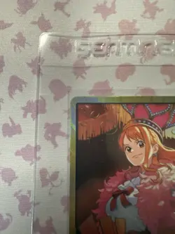 One Piece TCG Nami EB03 Gold DON!! Foil Super Rare Japanese NM - Image 5