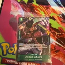 Dracule Mihawk (Illustration Box Vol.4) ST12-003 One Piece Promo NM - Image 1