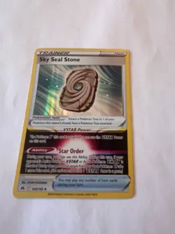 Pokemon TCG Sky Seal Stone Crown Zenith 143/159 Reverse Holo Holo Rare - Image 1