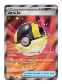 Ultra Ball 264/217 Ultra Rare Ascended Heroes Pokemon Near Mint - Image 1