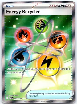 2026 Pokemon Energy Recycler #108/088 Ultra Rare, Holo A1 01 04 - Image 1