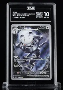 TAG 10 Steelix 150/132 Illustration Rare Pokemon Card - Image 1