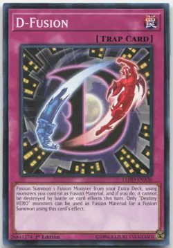 D-Fusion LEHD-ENA30 Legendary Hero Decks Yu-Gi-Oh - Image 1