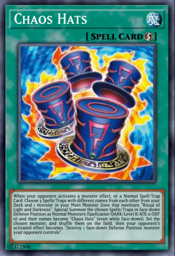 Yugioh! 3x Chaos Magical Hats CORI-EN046 CHAOS ORIGINS PREORDER - Image 1