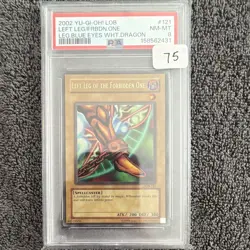 Konami Yu-Gi-Oh! TCG [PSA 8] Left Leg Forbidden One LOB-121 - Image 3