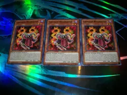 3x Crimson Resonator 1st Edition Common SDCK-EN008 Yu-Gi-Oh! - Image 1