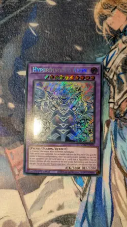 YuGiOh! | Hyperinvoked Aeon CORI-EN033 | Secret Rare 1st Ed. NM - Image 1