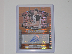 2024-25 Panini Prizm Draft Picks - Penmanship-Auto- Walker Kessler #P-WKK Orange - Image 1
