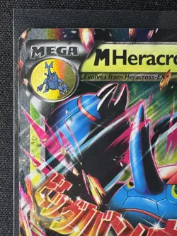 M HERACROSS EX #5/111 - 2014 POKEMON XY FURIOUS FISTS - MP - Image 3
