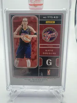 2025 Panini WNBA One And One Team Titans Signatures Katie Douglas Auto 22/99 - Image 2