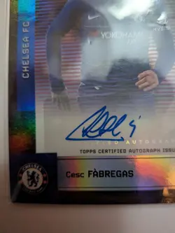 Cesc Fabregas /5 Auto Topps Chelsea Team Set 2025-26 Autograph 3/5 Rare SSP - Image 3