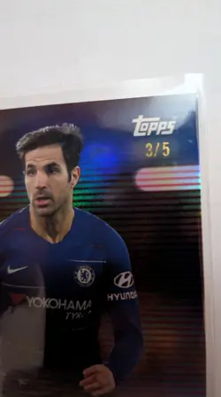 Cesc Fabregas /5 Auto Topps Chelsea Team Set 2025-26 Autograph 3/5 Rare SSP - Image 4