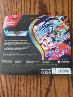 Pokemon TCG Chaos Rising 3-Pack Blister Charmeleon Promo - NEW SEALED - IN HAND - Image 2