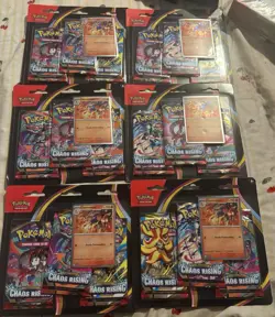 Pokemon Mega Evolution Chaos Rising 3 Pack Blister Charmeleon New Sealed - Image 1