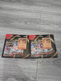 2x Pokemon TCG Chaos Rising 3-Pack Blister Charmeleon Promo - NEW SEALED - - Image 3