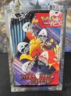 Pokemon TCG Destined Rivals Booster Box New Sealed with Acrylic Case✅ - Image 3