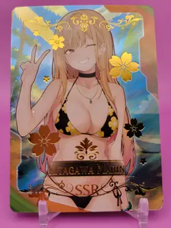 ❤ KITAGAWA MARIN Goddess Story Anime Waifu Card Girl Foil Doujin Holo ACG❤ - Image 1