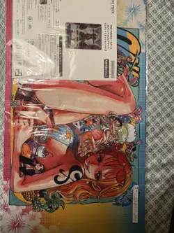ONE PIECE Card Game Official Playmat Limited Edition Vol3 Nami W Usopp Promo New - Image 1