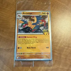 Archeops Pokemon Promo Card Fossil Museum Field Museum Chicago Exclusive Sealed - Image 2