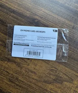 NEW Pokemon Fossil Museum Archeops Promo Card - Chicago Field Exclusive SEALED - Image 2
