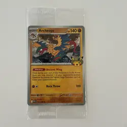 Pokemon Chicago Field Museum Fossil Archeops Promo Card 051/086 Sealed - Image 1