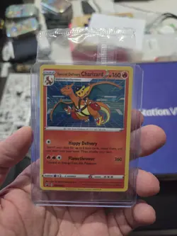 Special Delivery Charizard SWSH075 SWSH: Sword & Shield Promo Cards Holo Sealed! - Image 1