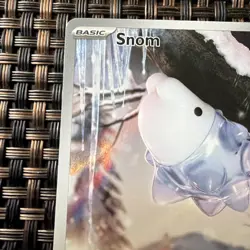 Pokemon TCG Snom SV05 Temporal Forces Holo Rare 168/162 Basic 2024 Card - Image 5