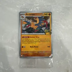 Pokemon TCG Archeops Fossil 051/086 Chicago field museum promo card - Image 1