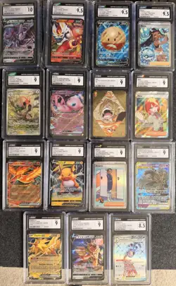 CGC Pokemon Slab Lot 35 Graded Cards Bulk Pristine 10,GM 10, 9.5, 9 WR , Jap&Eng - Image 2