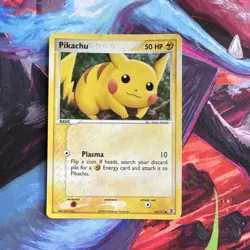 Pokemon TCG Pikachu 74/112 EX FireRed & LeafGreen Reverse Holo Common 2004 ENG - Image 1