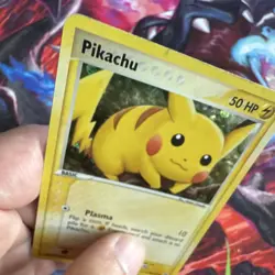Pokemon TCG Pikachu 74/112 EX FireRed & LeafGreen Reverse Holo Common 2004 ENG - Image 2