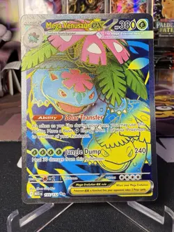 Mega Venusaur EX 155/132 Mega Evolution ENGLISH Pokemon TCG Card NM - Image 2