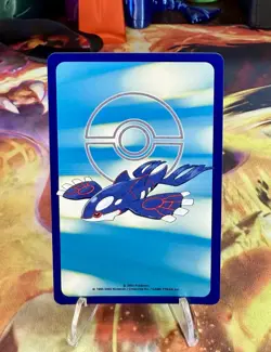 2003 Pokemon Sapphire Lunatone Playing Card Poker Card Q Of Diamond Kyogre Deck - Image 2