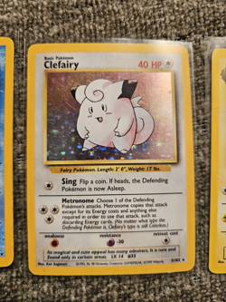 Pokemon card lot 4 Holo Cards- Clefairy, Dark Magneton,Kogas Beedrill,Blastoise - Image 5