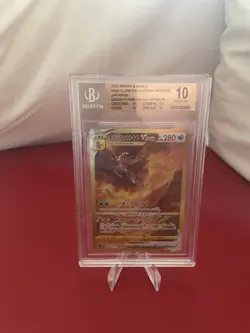 Origin Forme Palkia VSTAR Japanese Pokemon TCG Card 259/172 Beckett Pristine 10 - Image 1