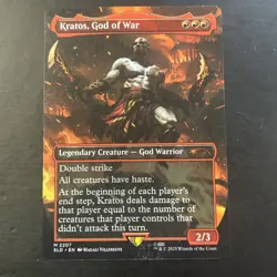 Magic the Gathering: Secret Lair: Kratos, God of War Regular - Image 1
