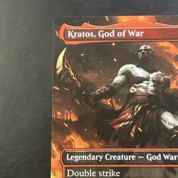 Magic the Gathering: Secret Lair: Kratos, God of War Regular - Image 2