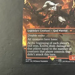 Magic the Gathering: Secret Lair: Kratos, God of War Regular - Image 4