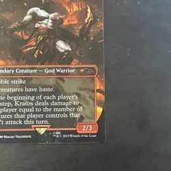 Magic the Gathering: Secret Lair: Kratos, God of War Regular - Image 5